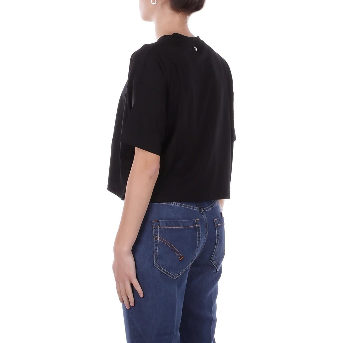 Women's T-Shirts Dondup Black