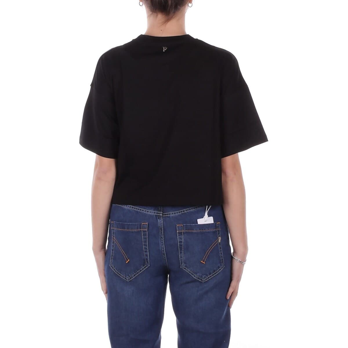 Women's T-Shirts Dondup Black