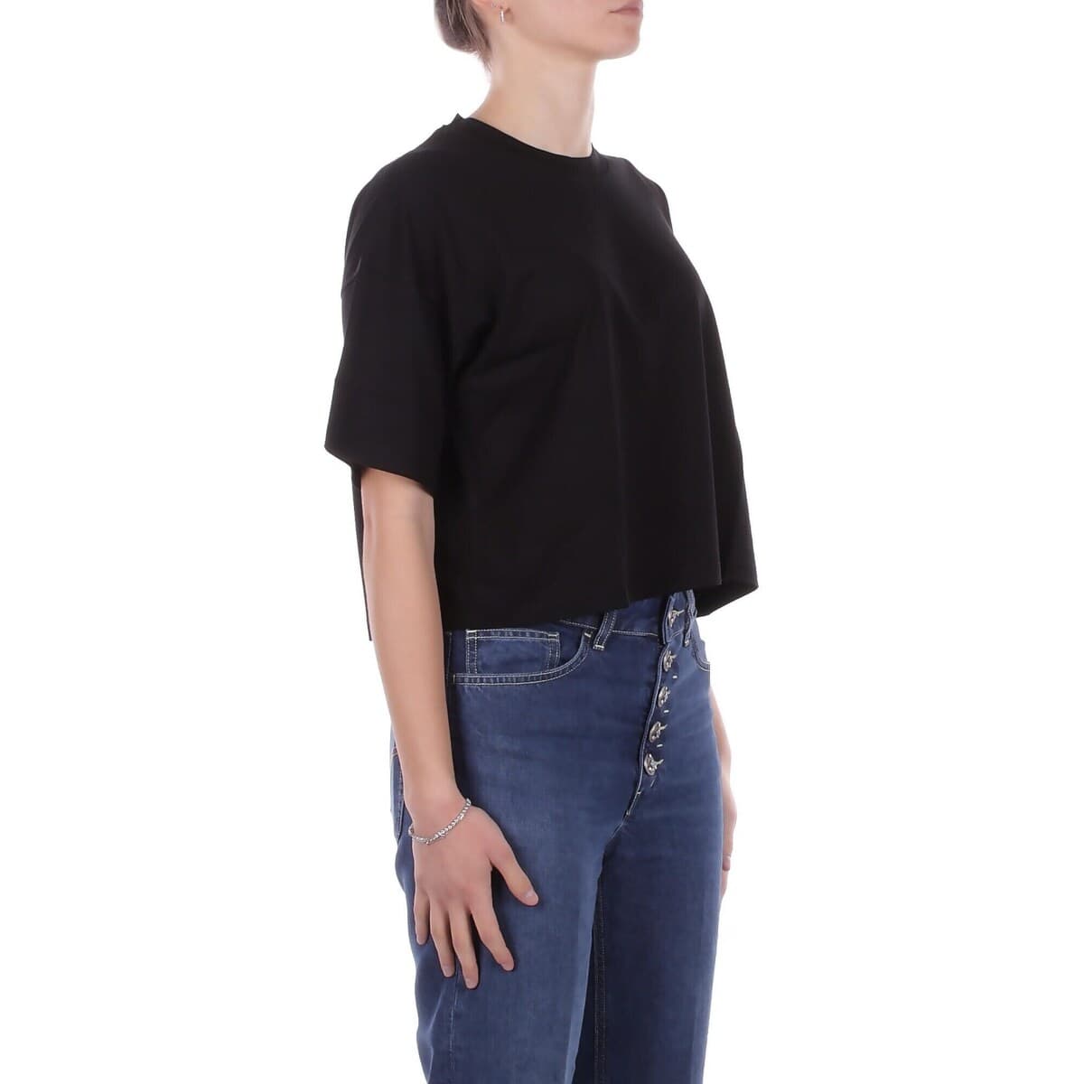 Women's T-Shirts Dondup Black