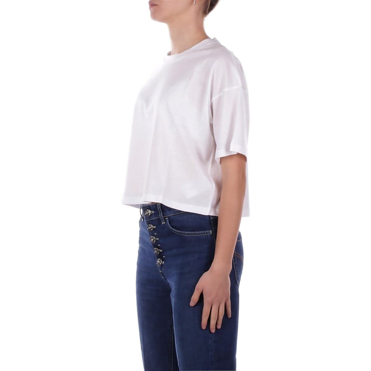 Women's T-Shirts Dondup White