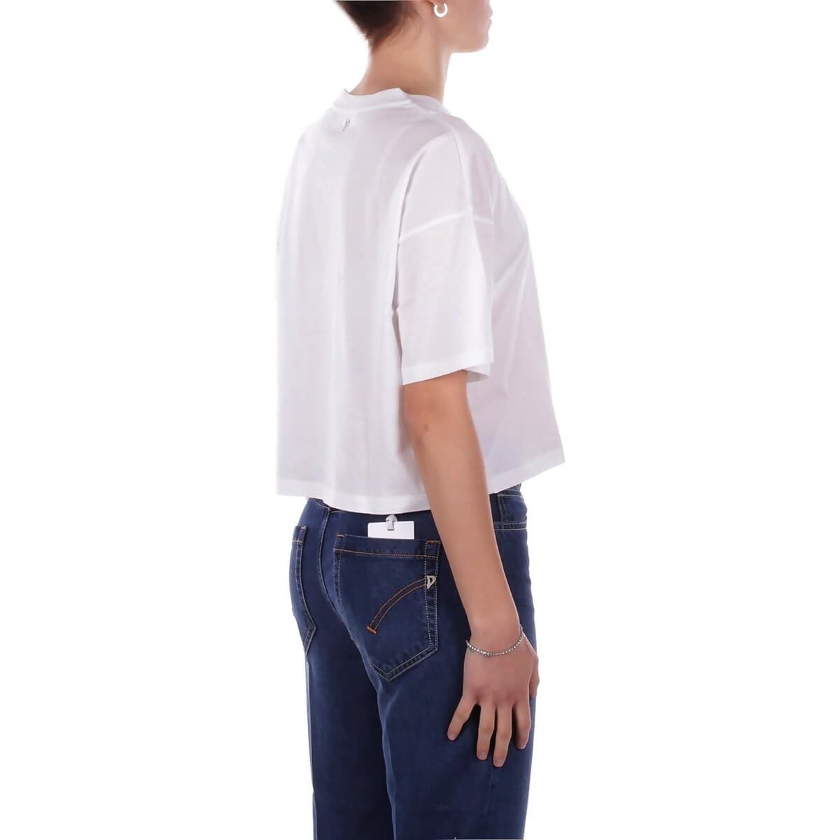 Women's T-Shirts Dondup White