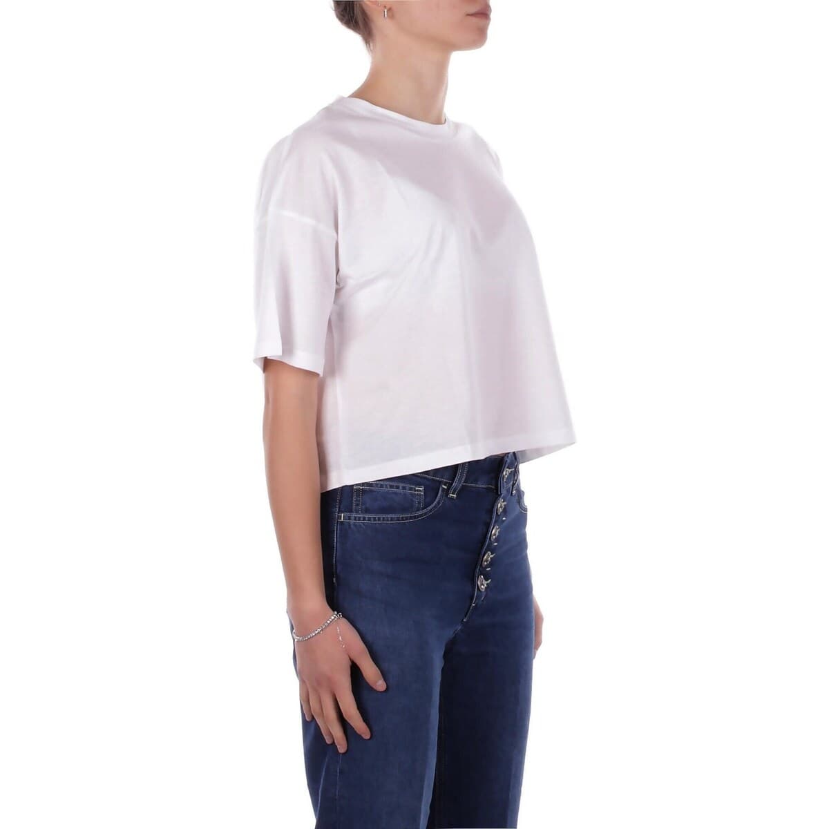 Women's T-Shirts Dondup White