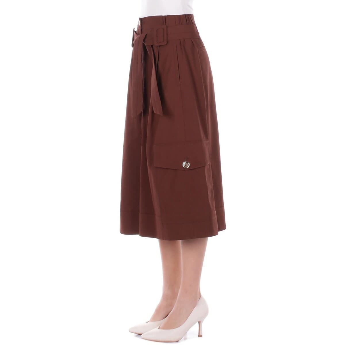 Women's Pants Pinko Brown