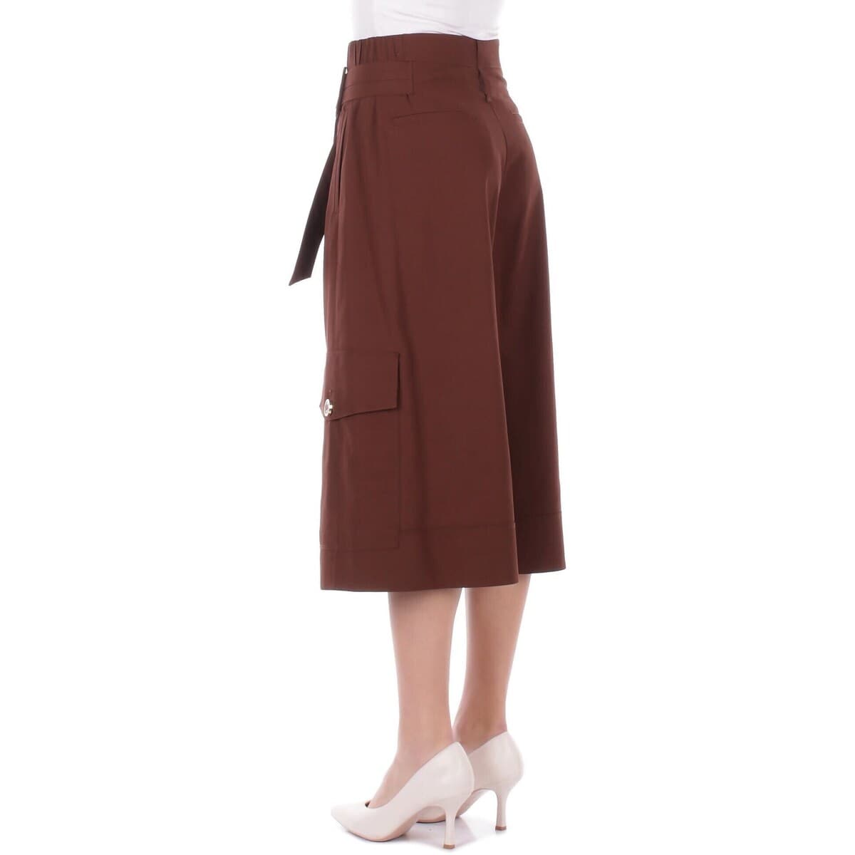 Women's Pants Pinko Brown