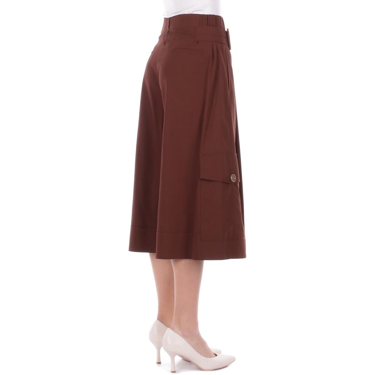 Women's Pants Pinko Brown