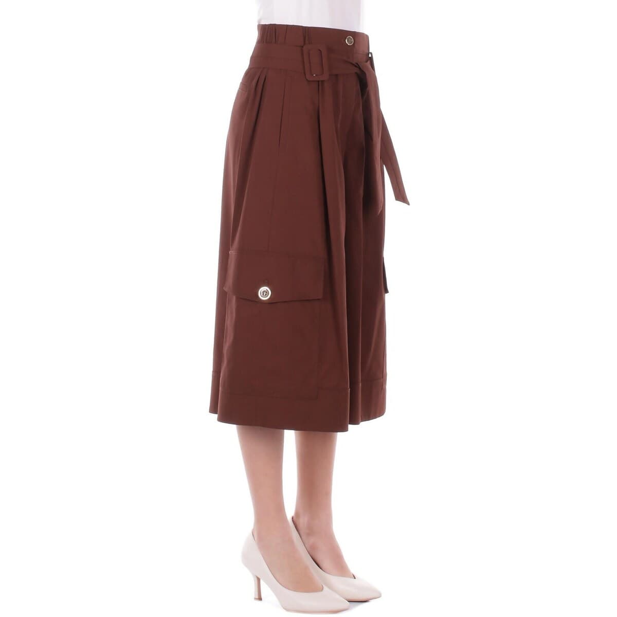 Women's Pants Pinko Brown