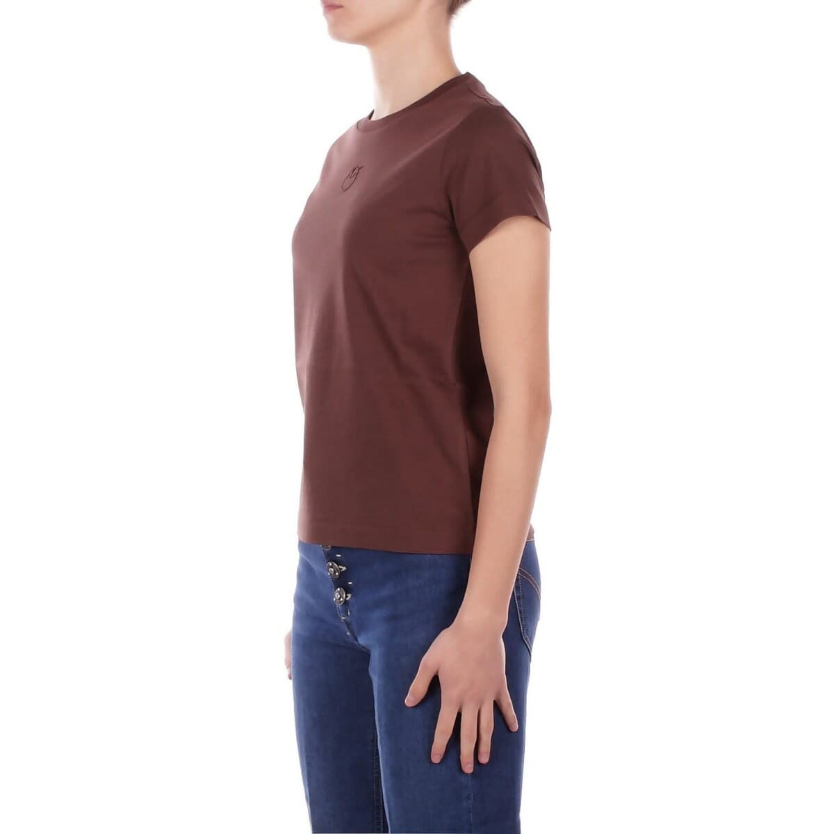 Women's T-Shirts Pinko Brown