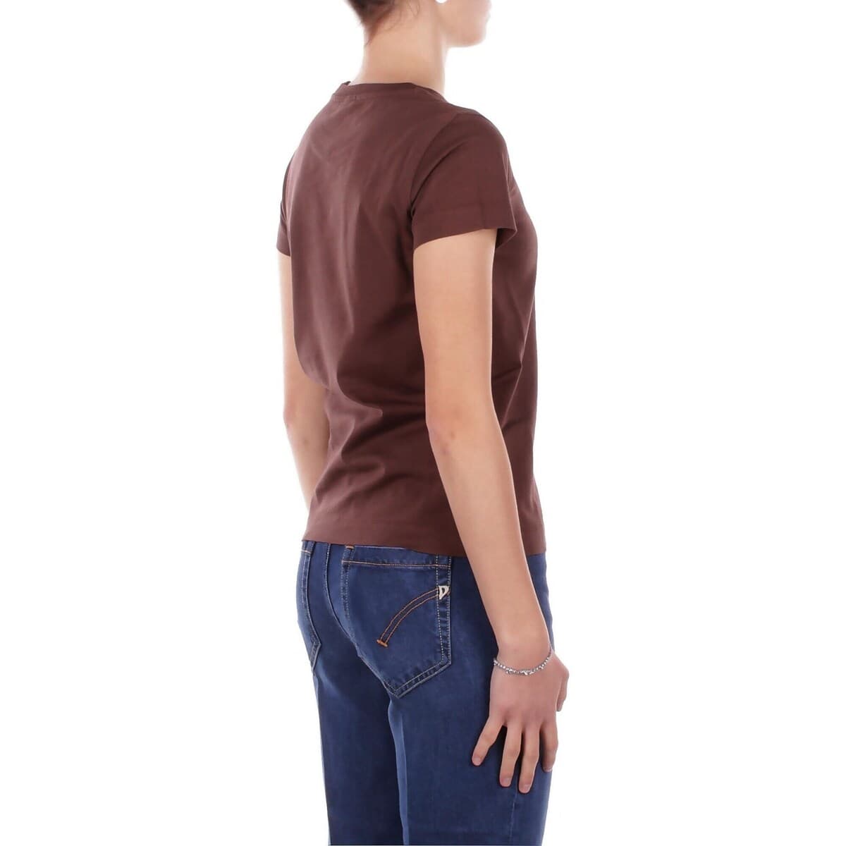Women's T-Shirts Pinko Brown