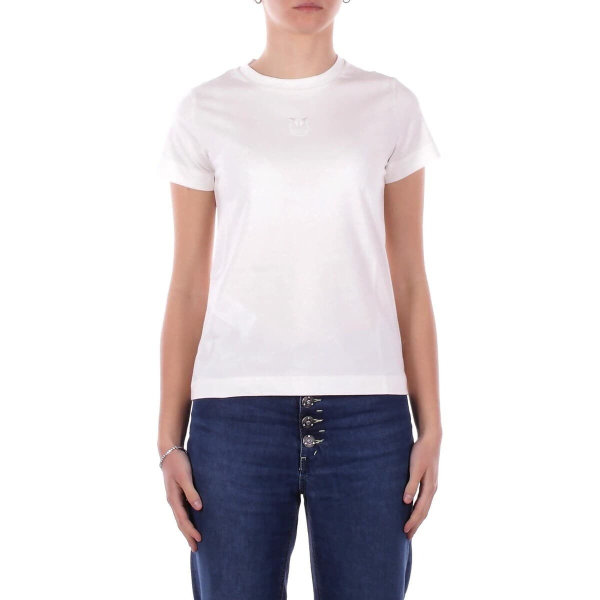 Women's T-Shirts Pinko White