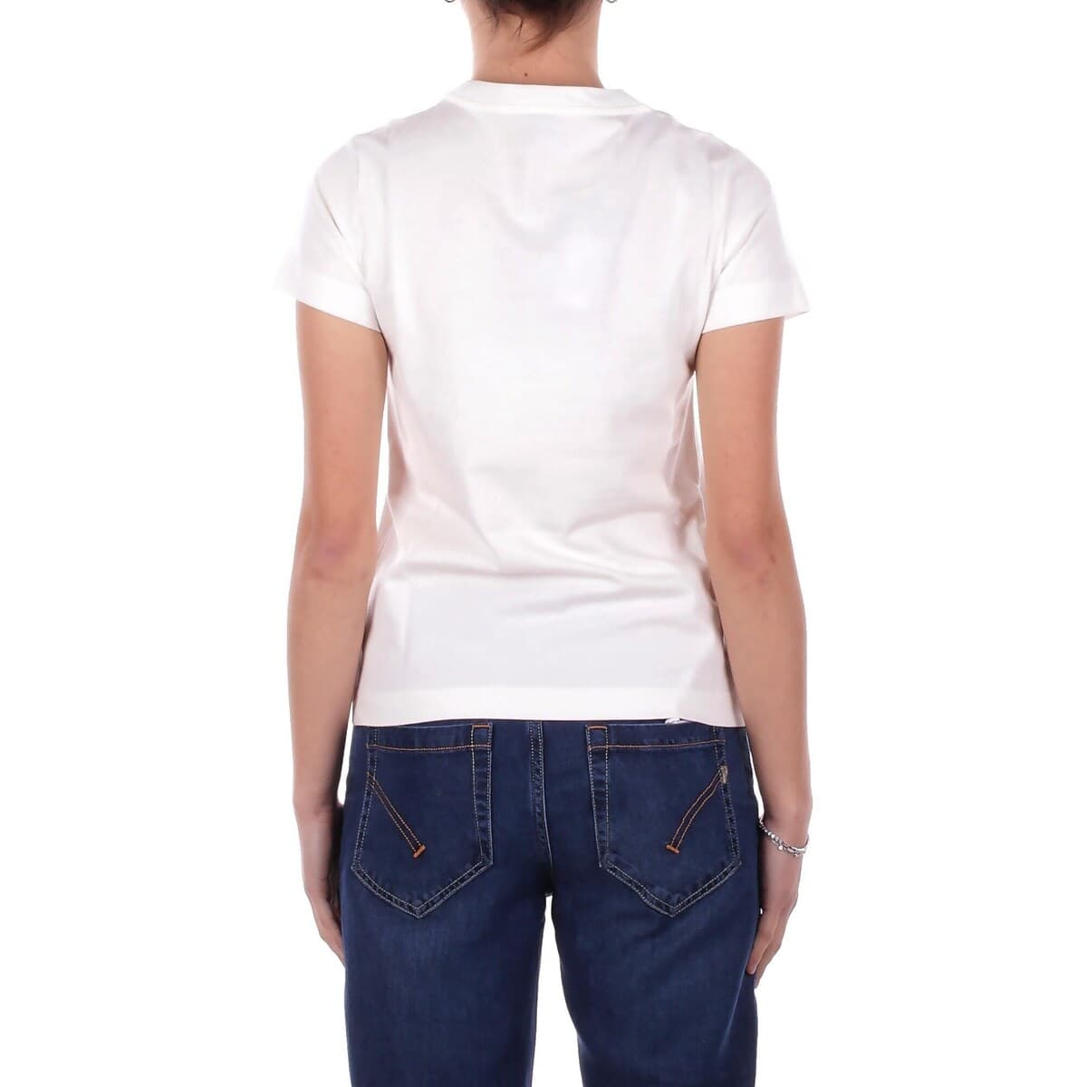 Women's T-Shirts Pinko White
