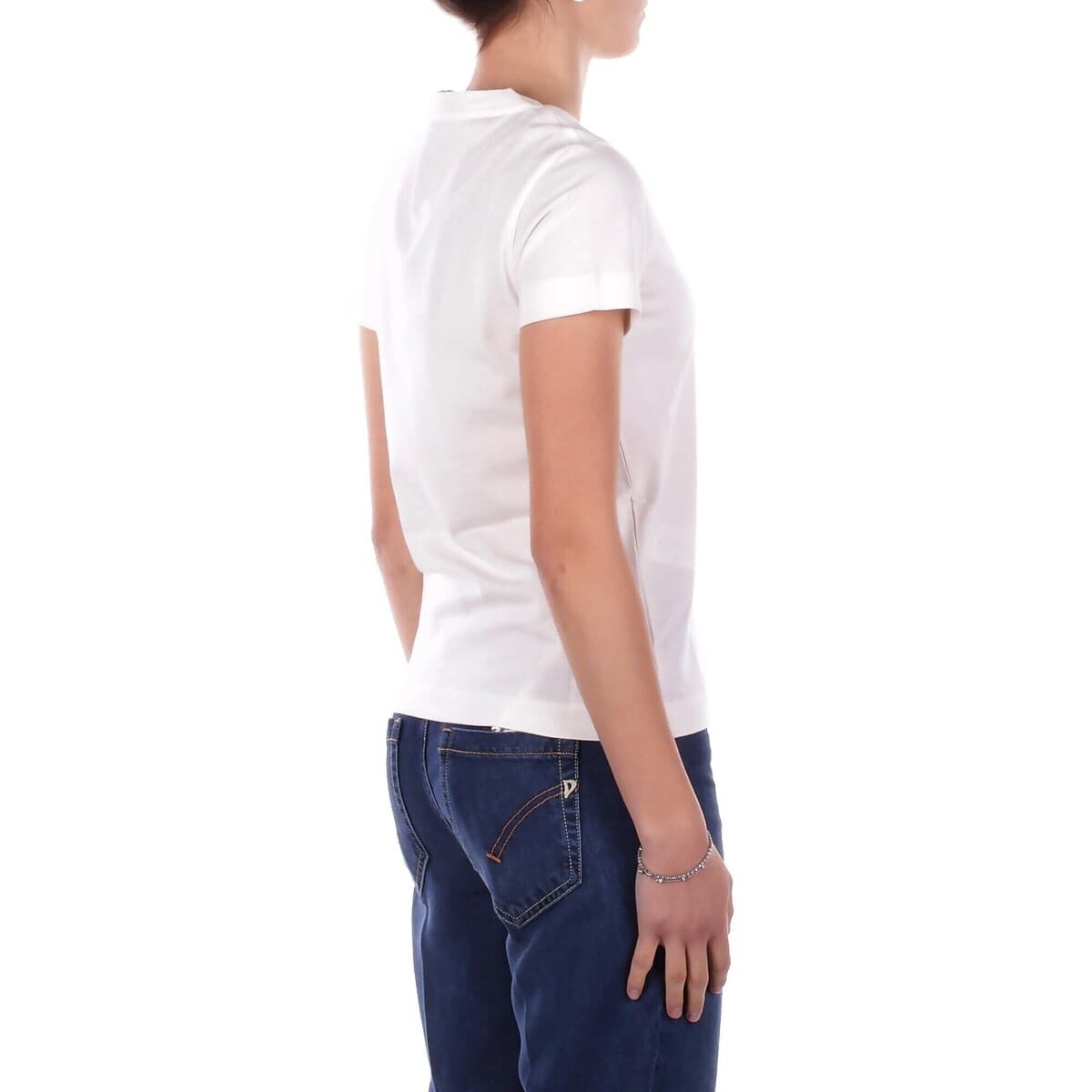 Women's T-Shirts Pinko White