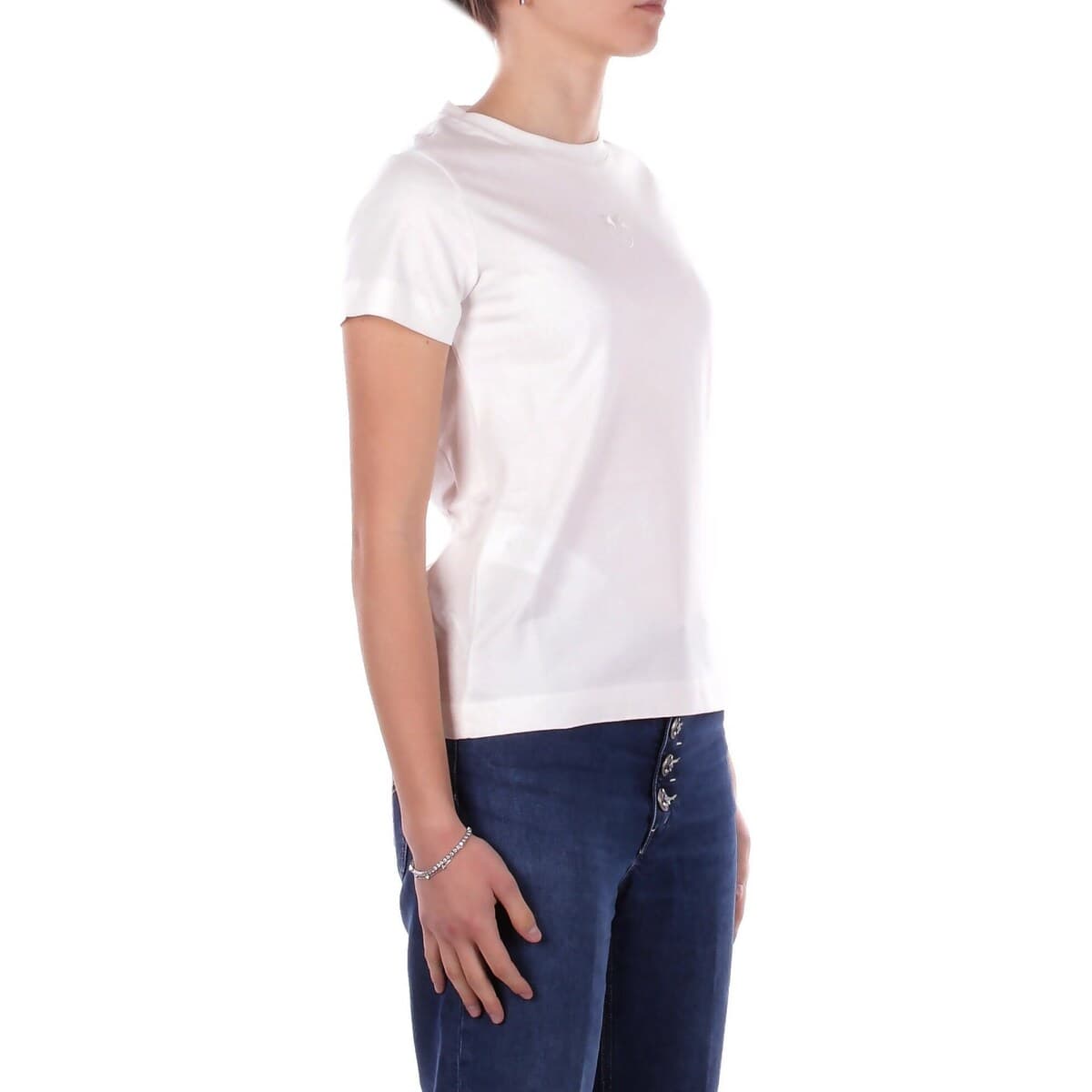 Women's T-Shirts Pinko White