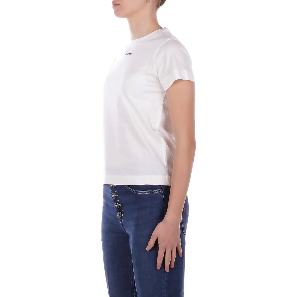 Women's T-Shirts Pinko White