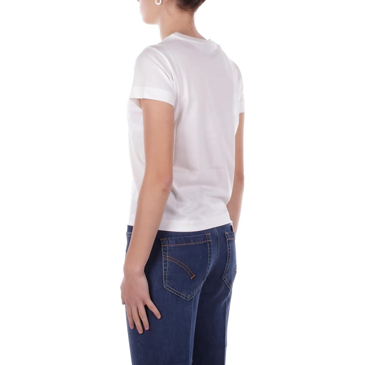 Women's T-Shirts Pinko White