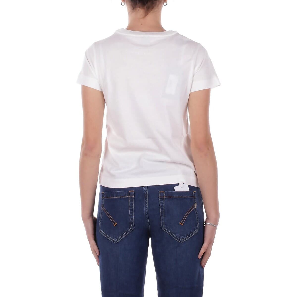 Women's T-Shirts Pinko White