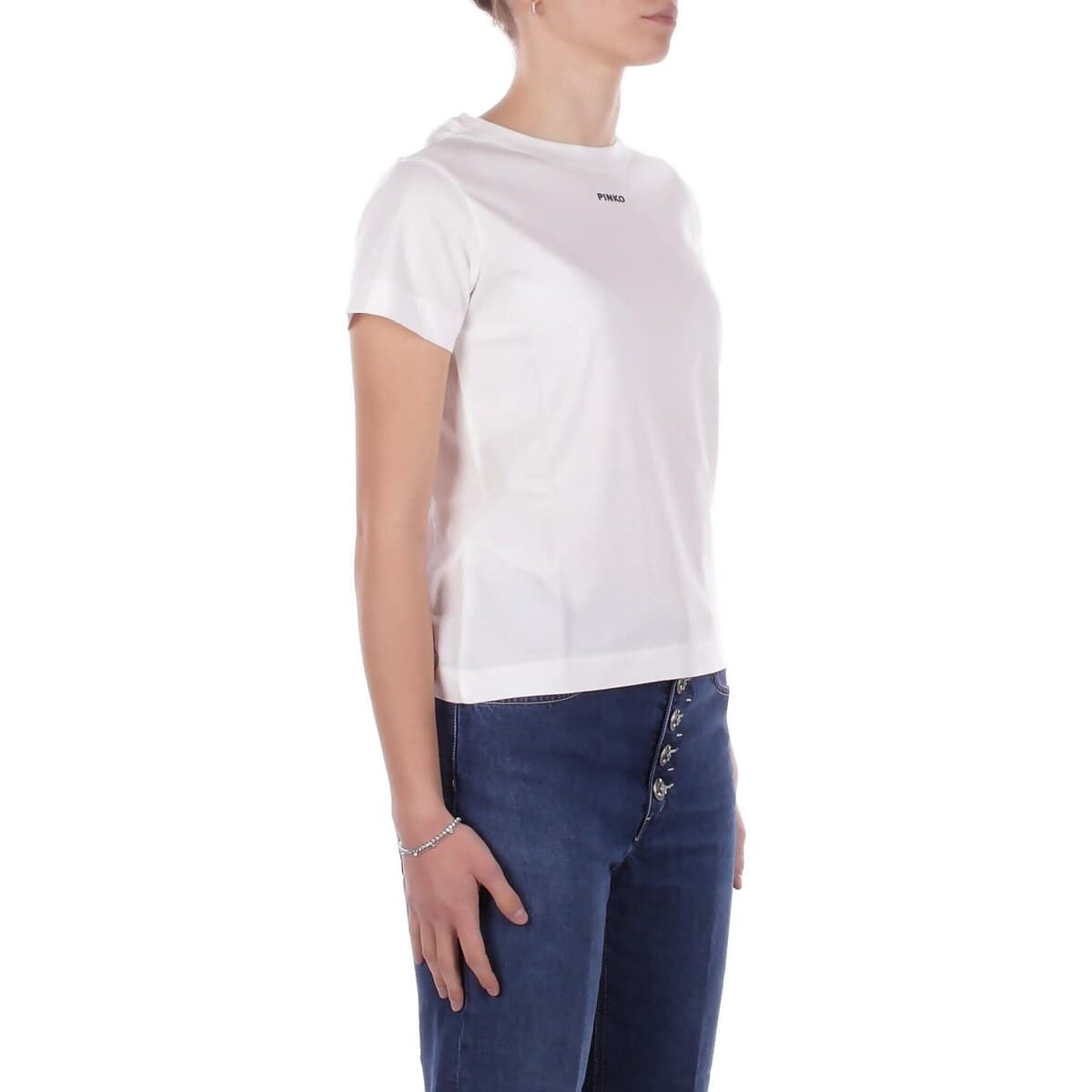 Women's T-Shirts Pinko White