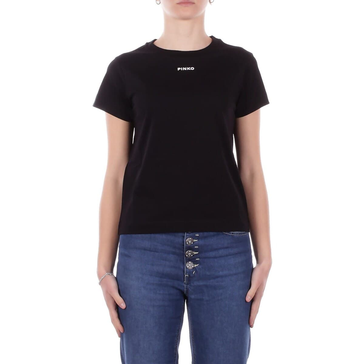 Women's T-Shirts Pinko Black