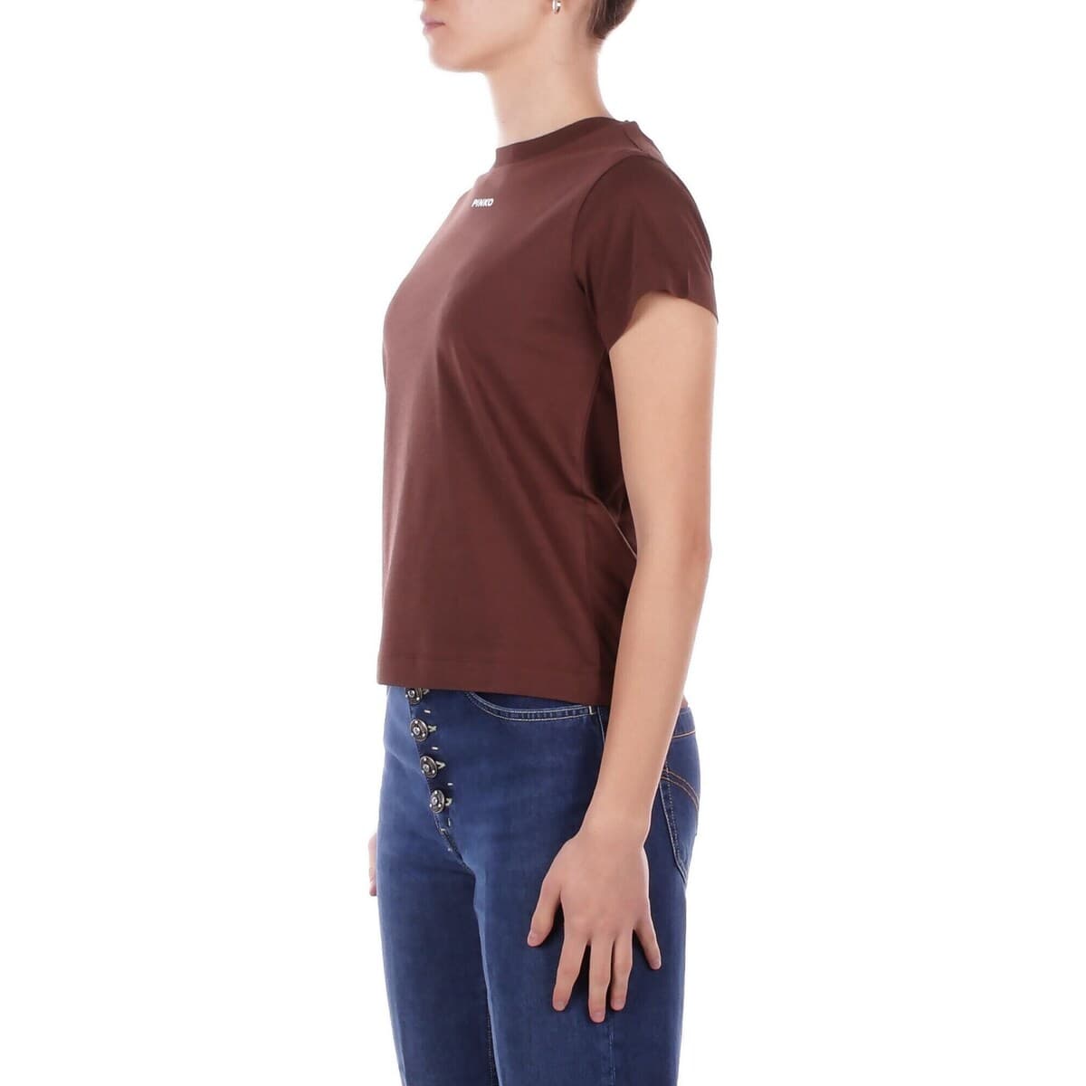 Women's T-Shirts Pinko Brown