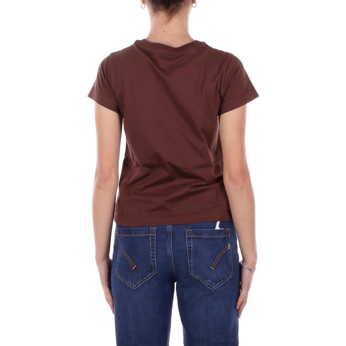 Women's T-Shirts Pinko Brown