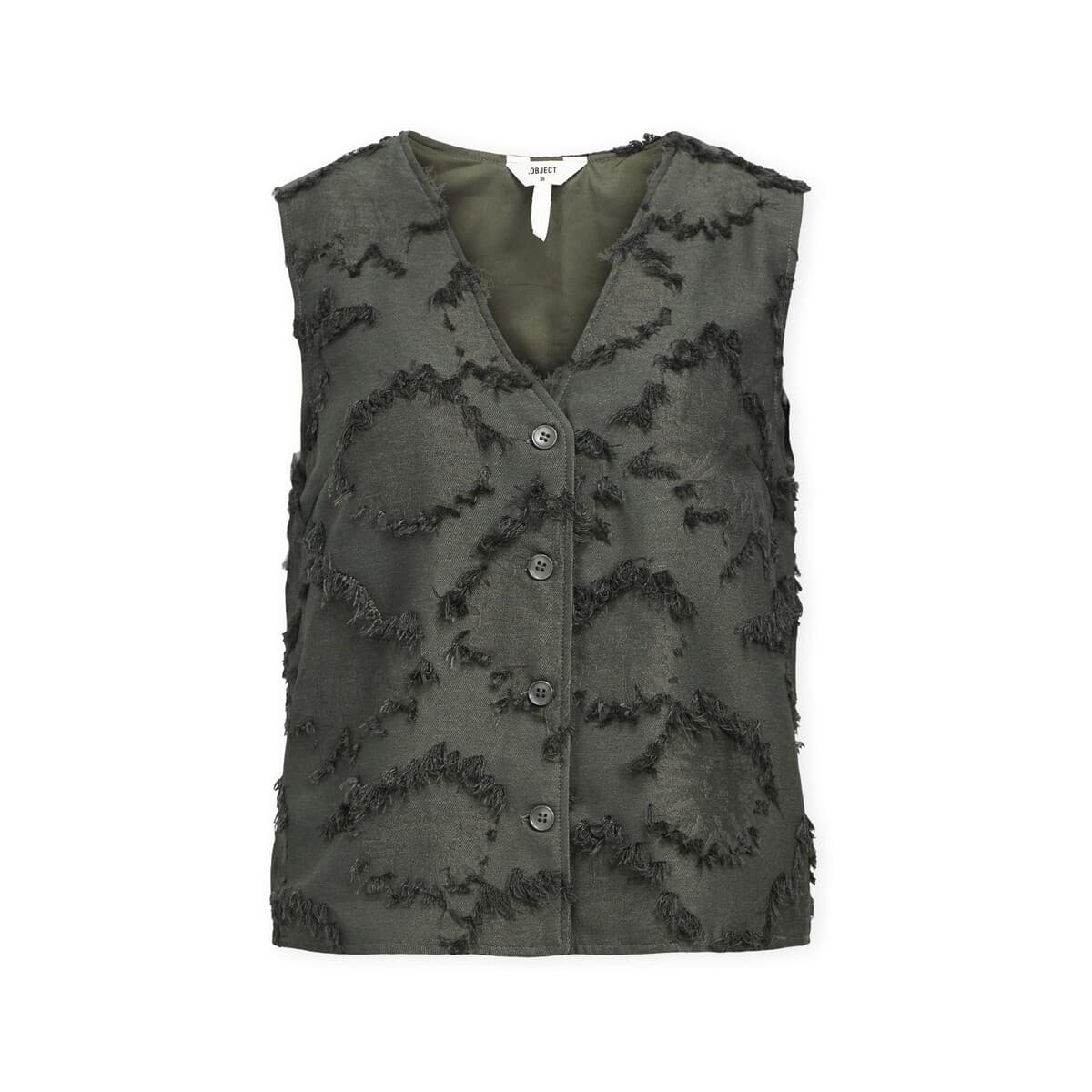 Women's Vests Object Green