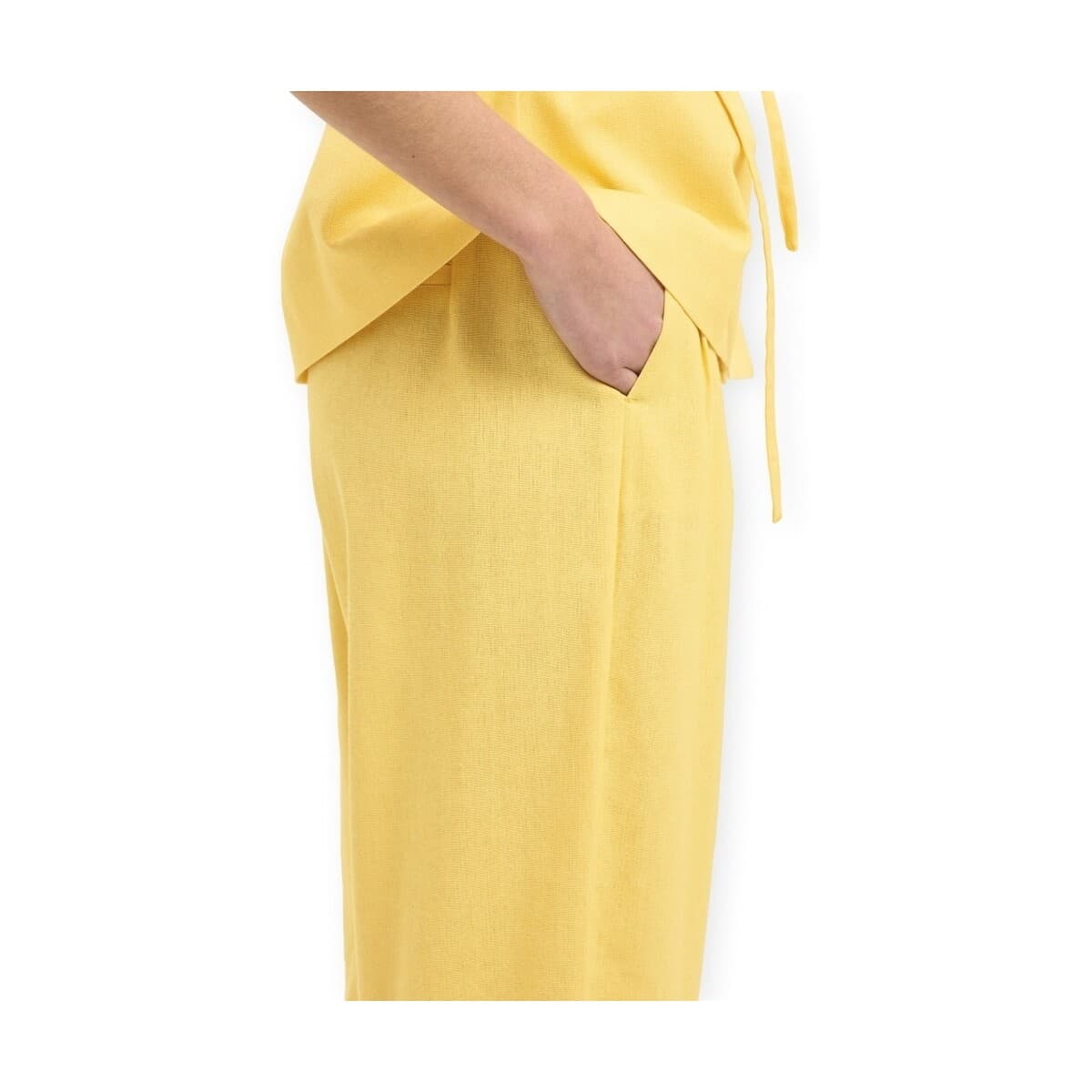 Women's Pants Selected Yellow