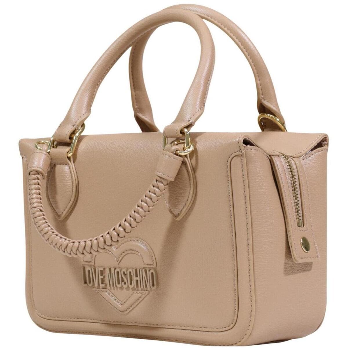 Women's Shoulder Bags Love Moschino Beige