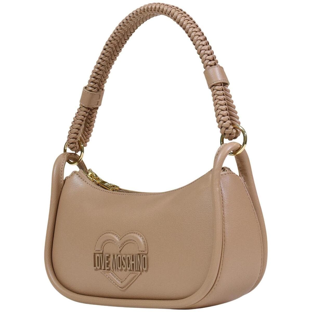 Women's Shoulder Bags Love Moschino Beige