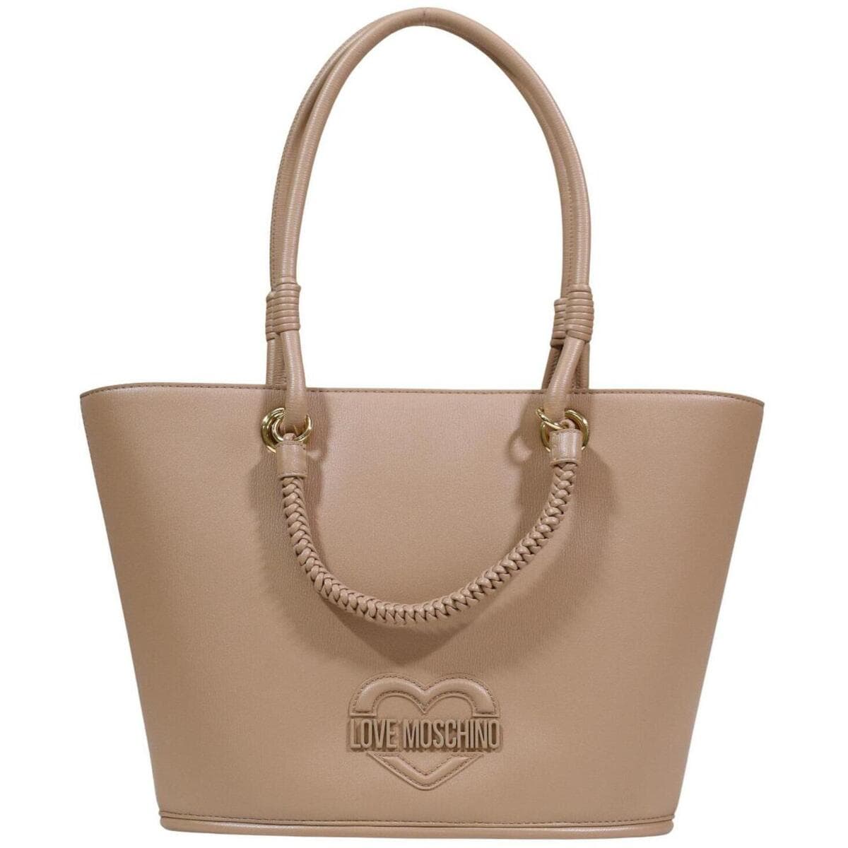 Women's Shoulder Bags Love Moschino Beige