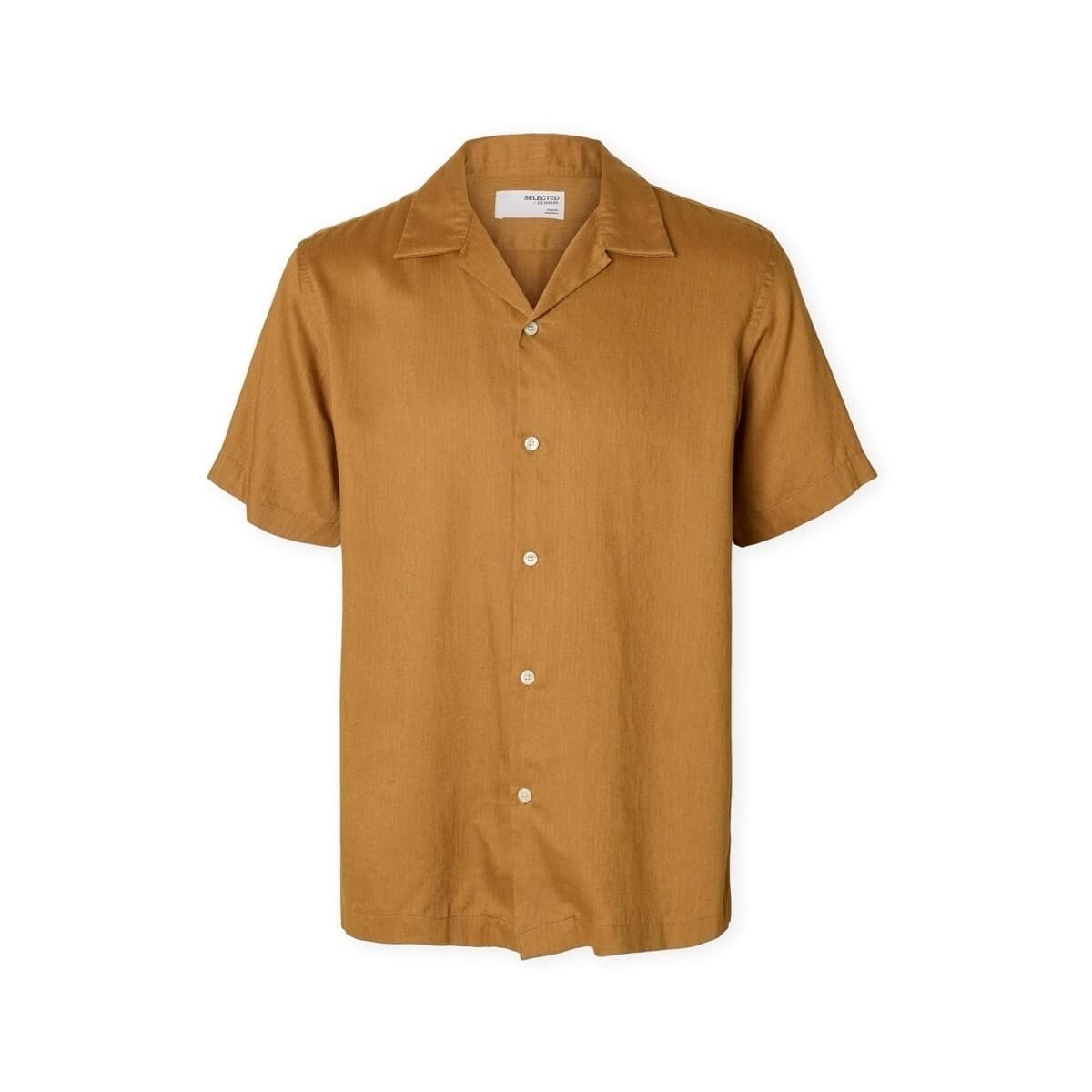 Men's Shirts Selected Brown