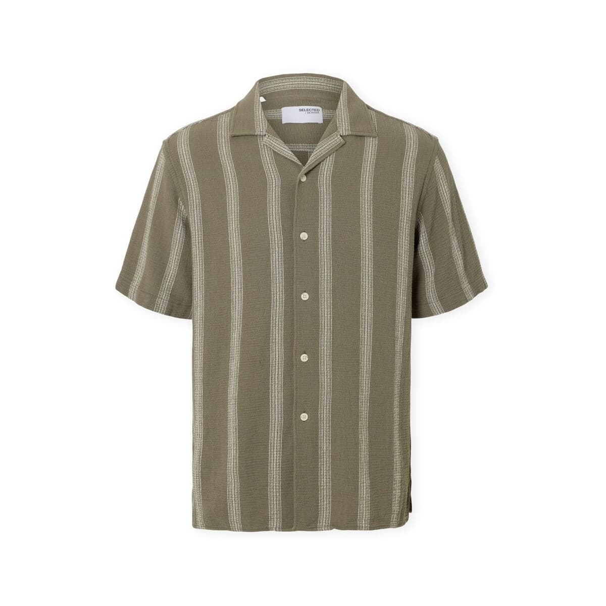 Men's Shirts Selected Brown