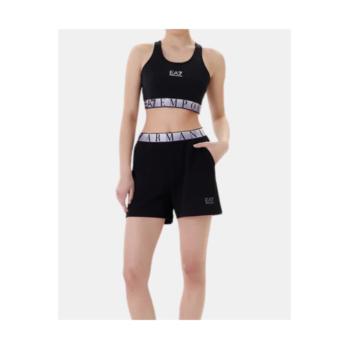 Women's Shorts EA7 Black