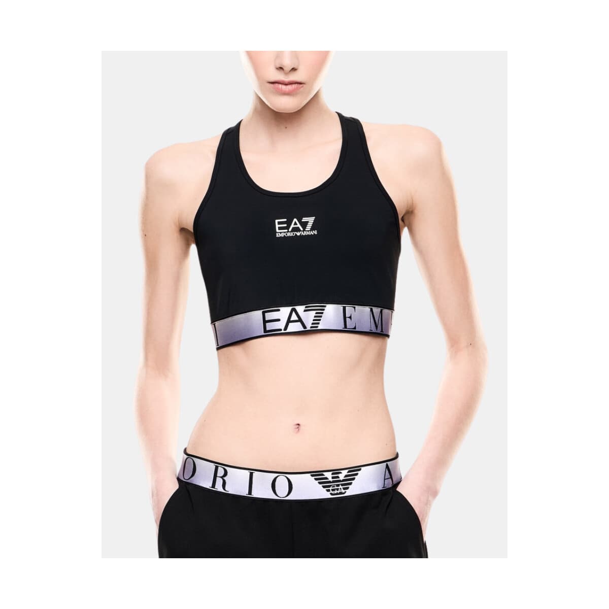 Women's Sports Bras EA7 Black