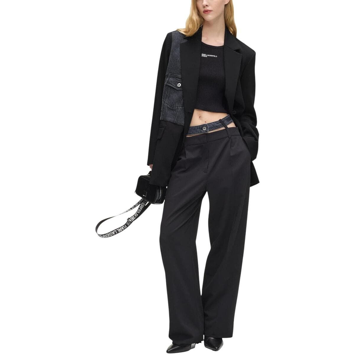 Women's Blazers Karl Lagerfeld Black