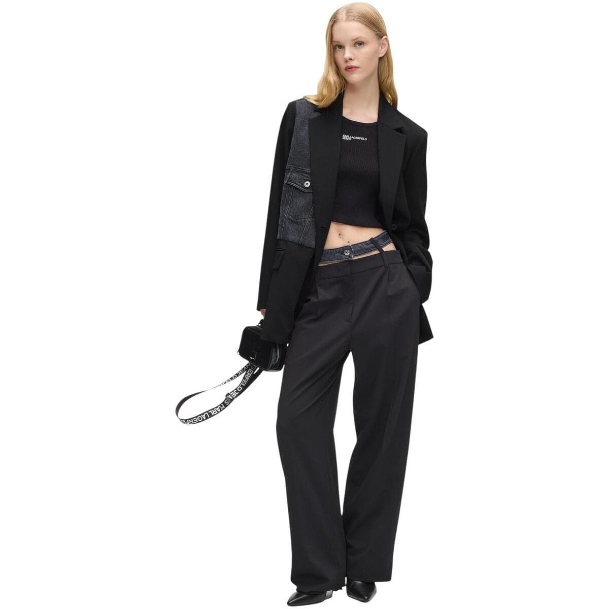 Women's Blazers Karl Lagerfeld Black