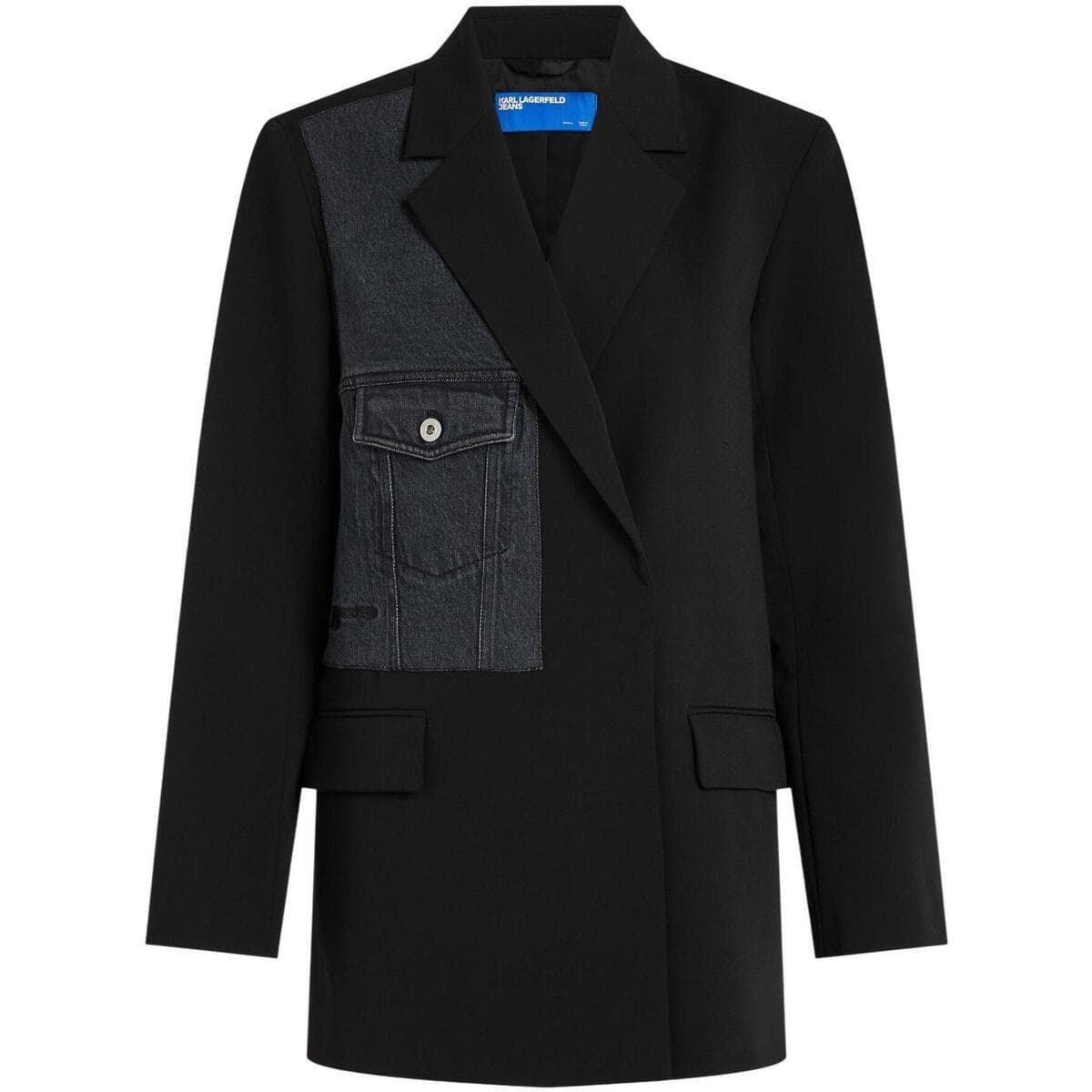 Women's Blazers Karl Lagerfeld Black