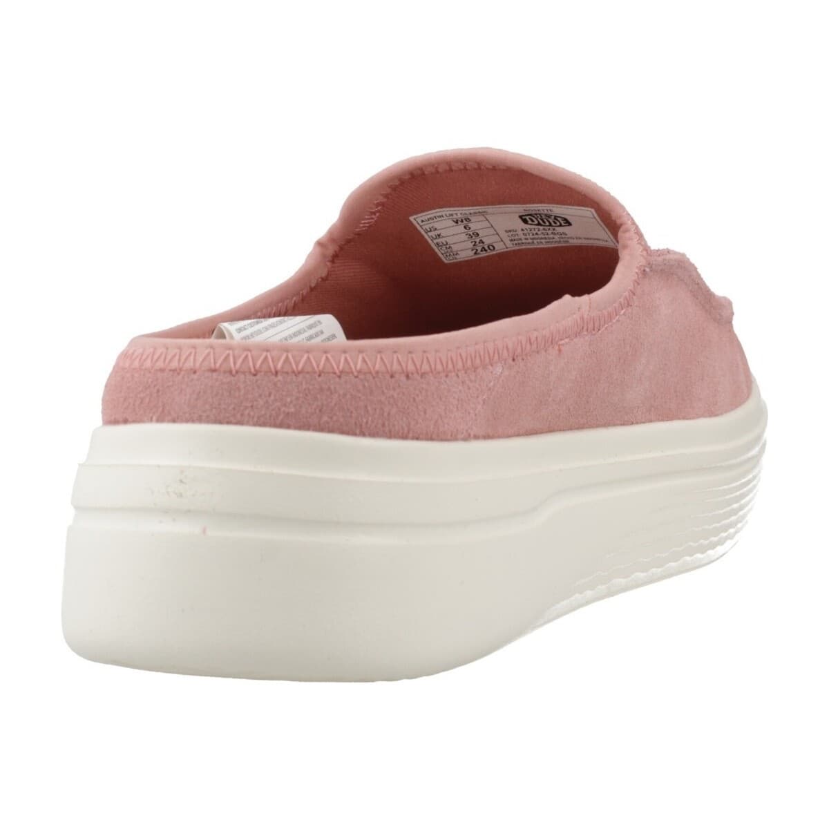 Women's Derby Shoes HEYDUDE Pink