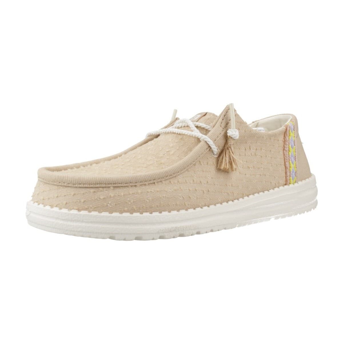 Derbies HEYDUDE Zapatos Casual Mujer Modèle Wendy Perf Canvas Irish