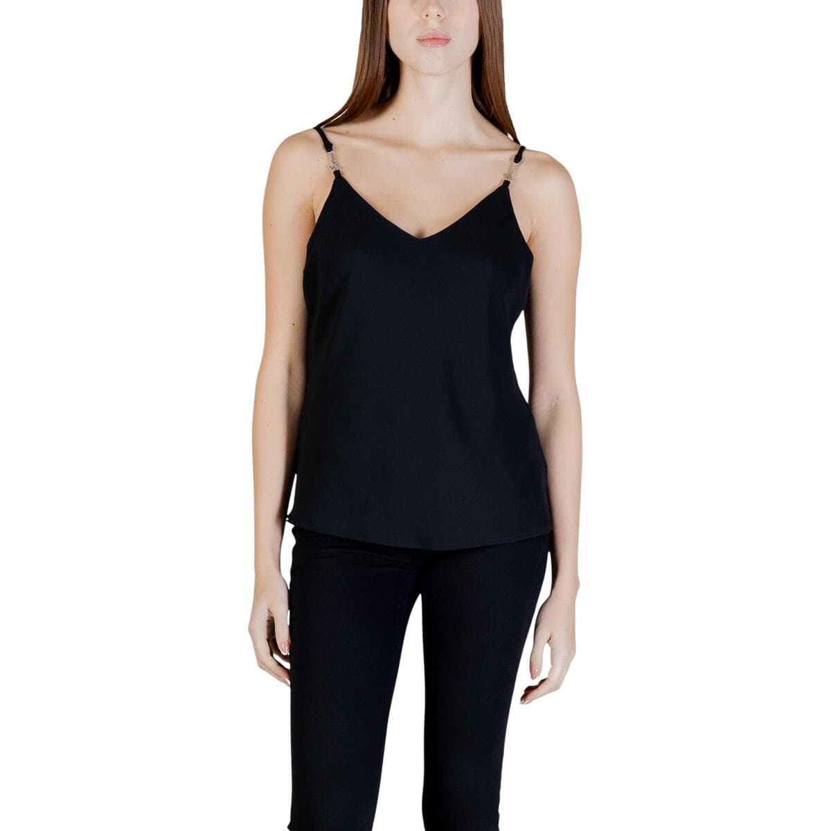 Women's Sleeveless Tops Guess Black