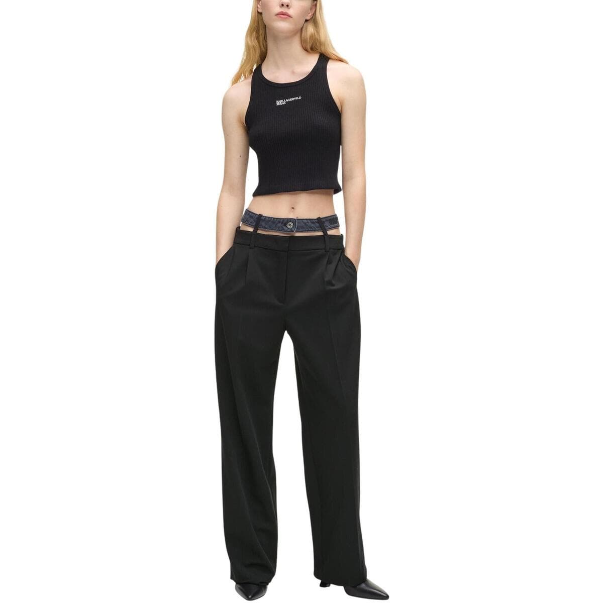 Women's Pants Karl Lagerfeld Black