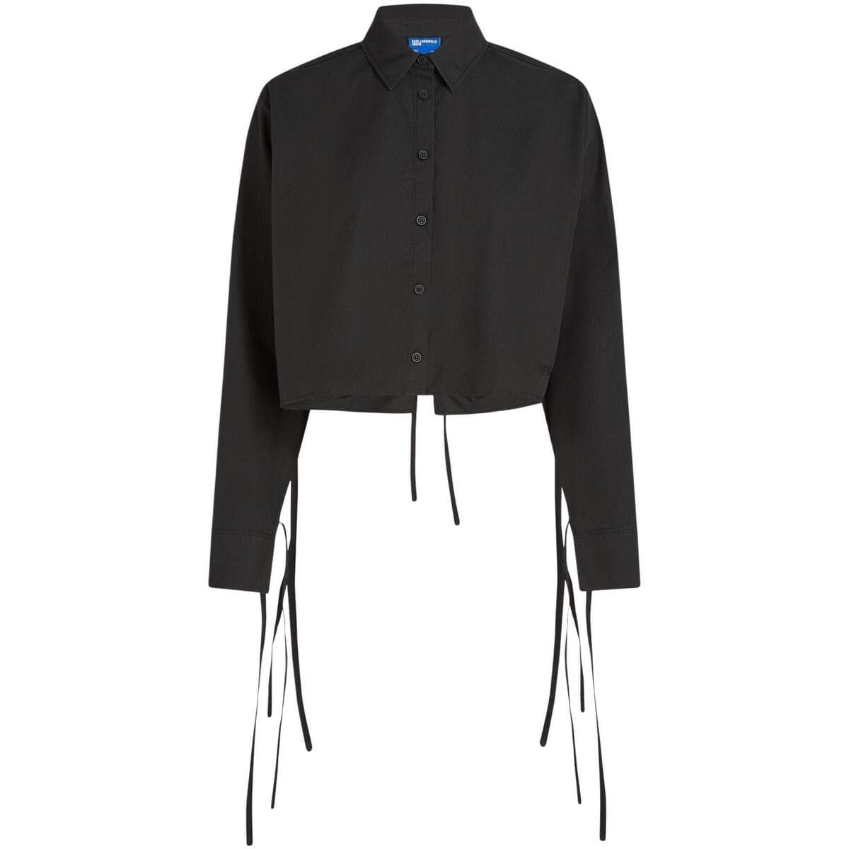 Πουκάμισα Karl Lagerfeld KLJ Washed Cotton Blouse B1W11027