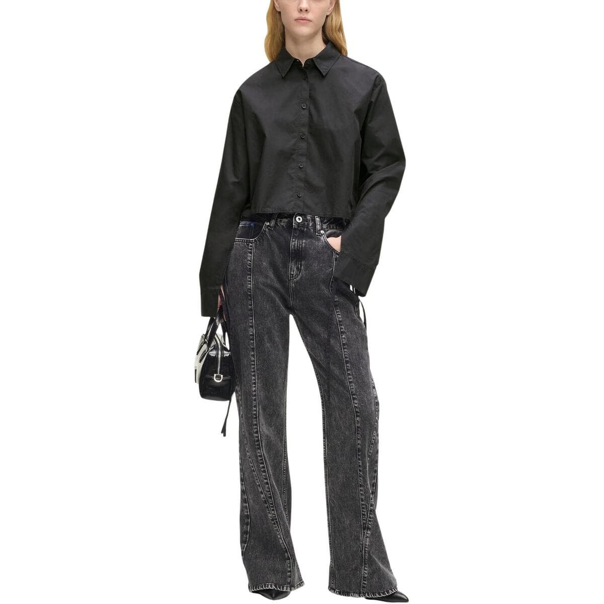 Women's Shirts Karl Lagerfeld Black
