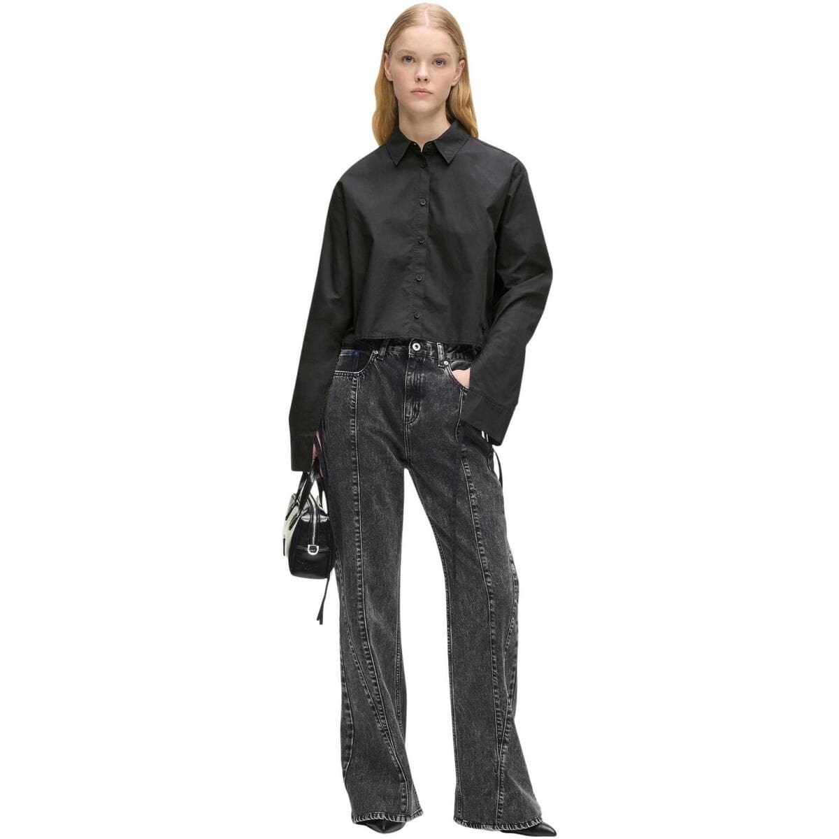 Women's Shirts Karl Lagerfeld Black