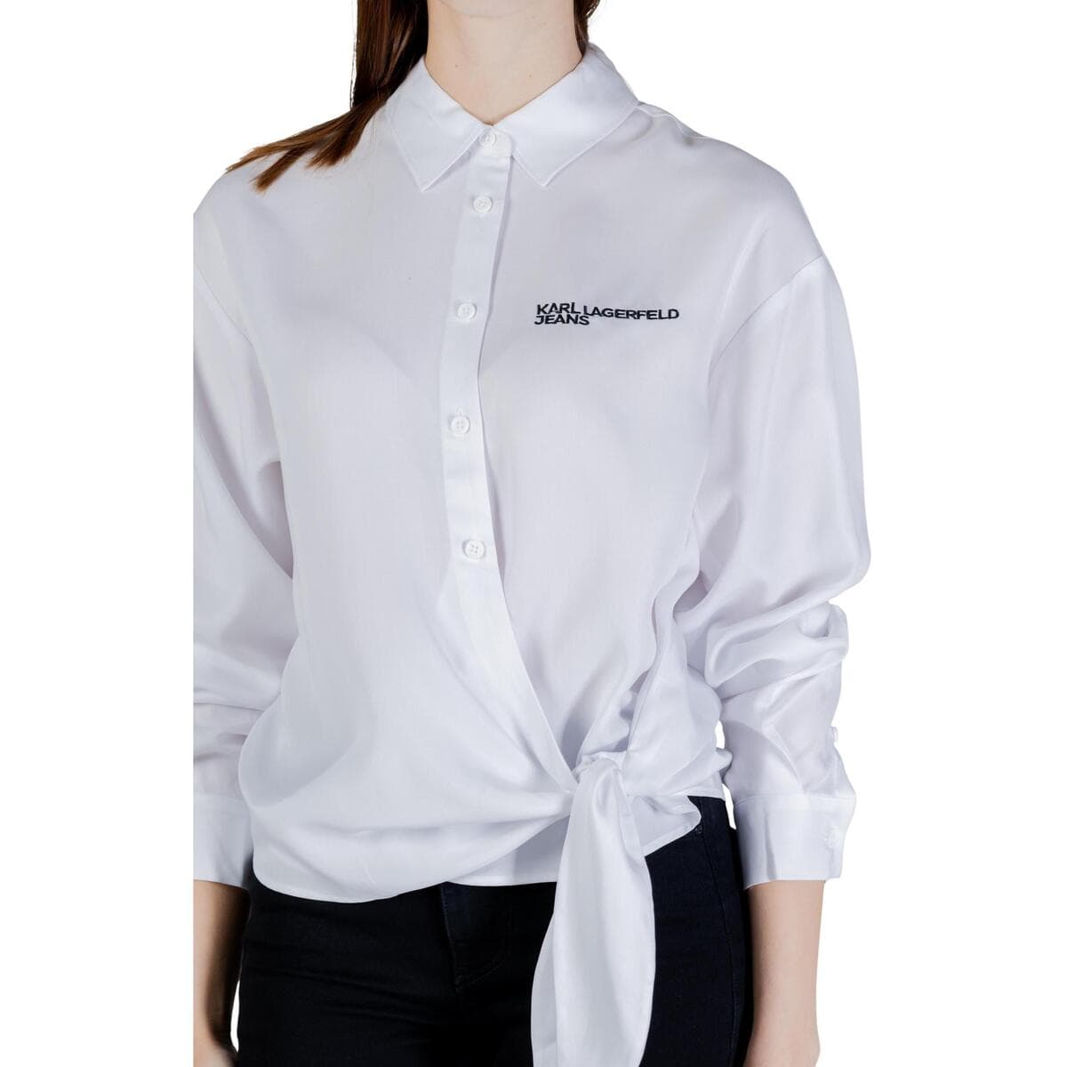 Women's Shirts Karl Lagerfeld White