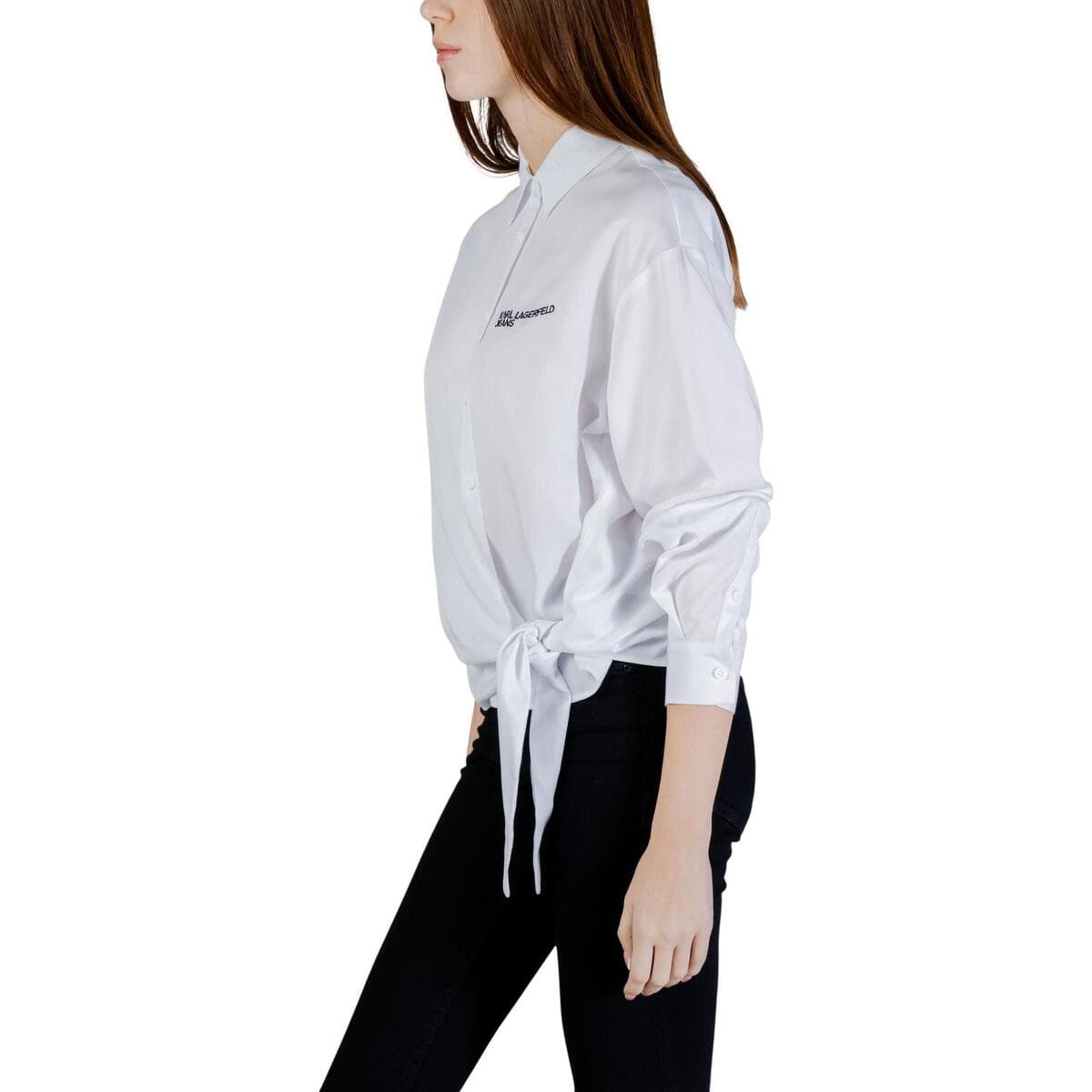 Women's Shirts Karl Lagerfeld White