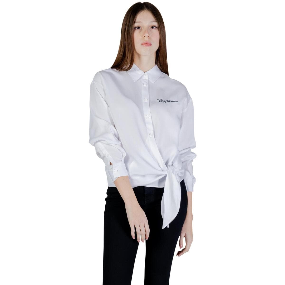 Women's Shirts Karl Lagerfeld White