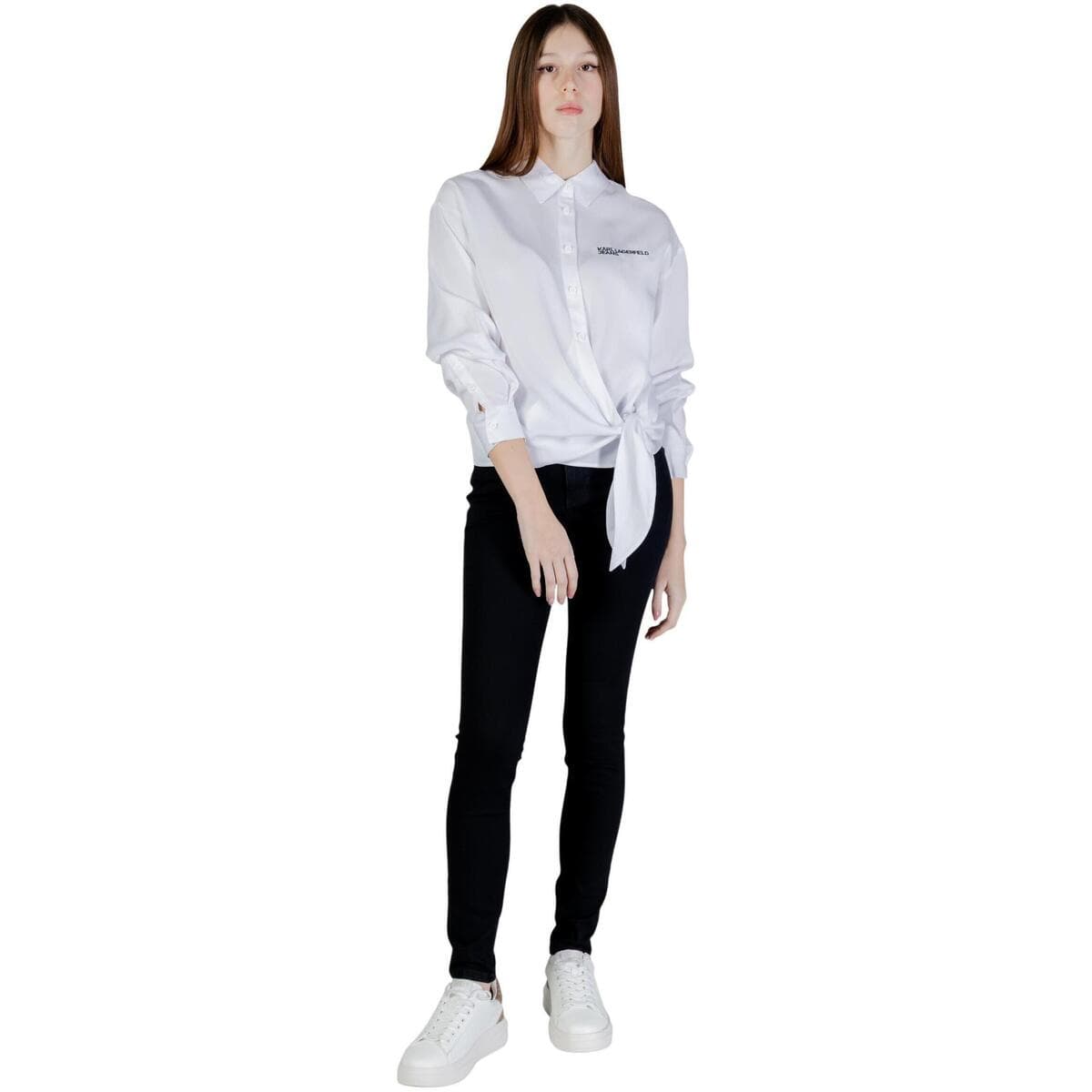 Women's Shirts Karl Lagerfeld White