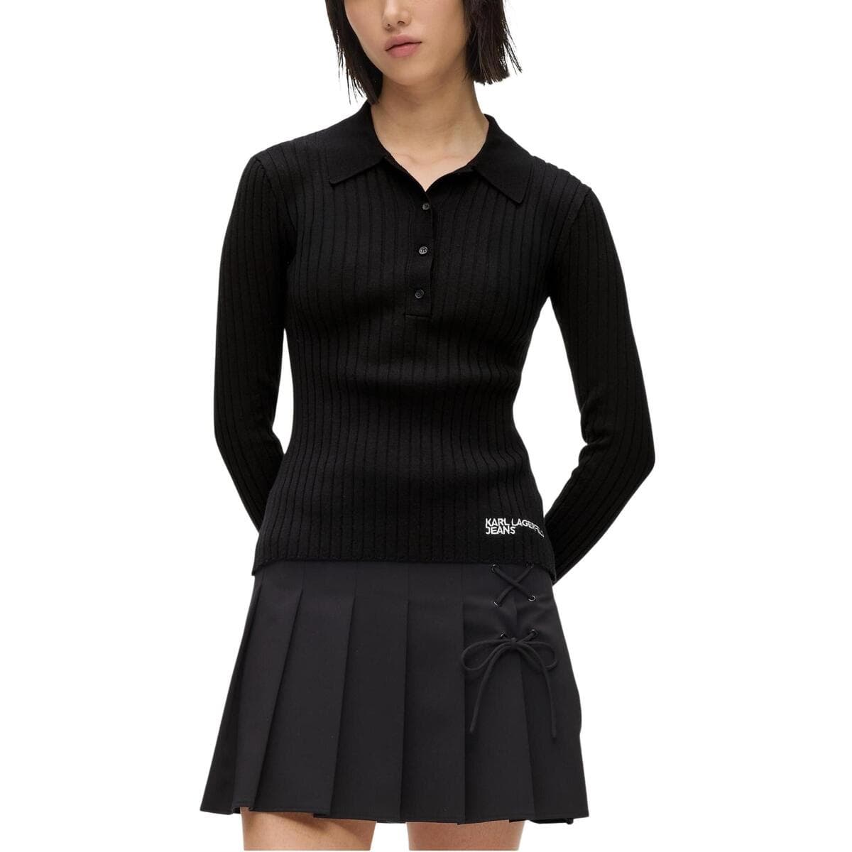 Women's T-Shirts Karl Lagerfeld Black