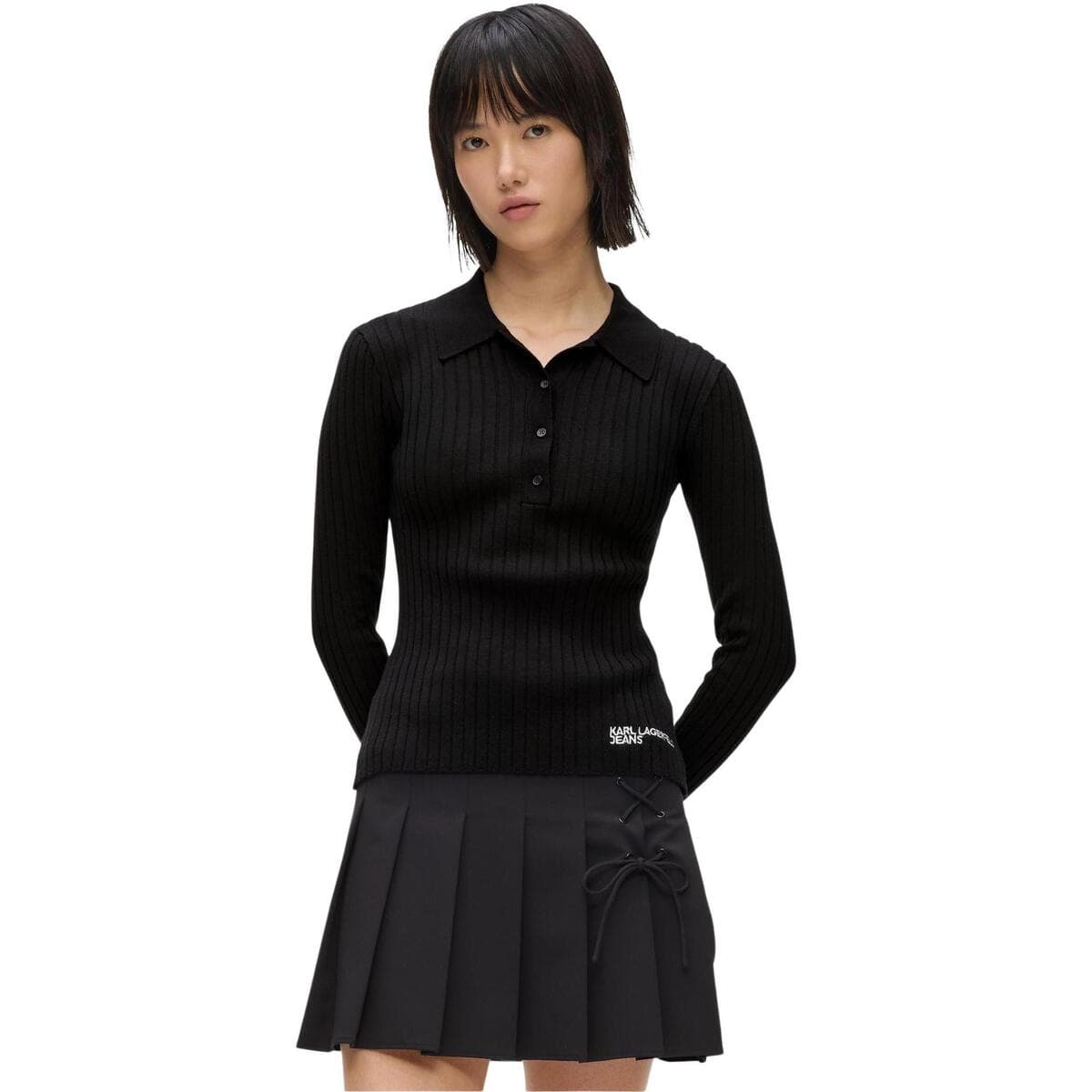 Women's T-Shirts Karl Lagerfeld Black