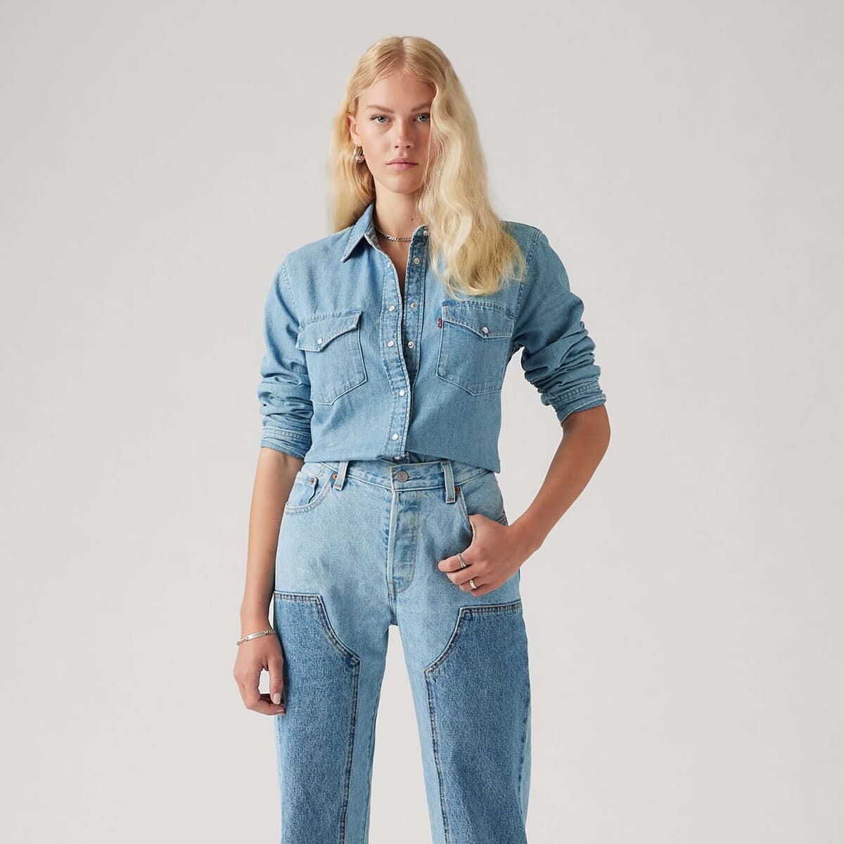 Women's Shirts Levis Blue