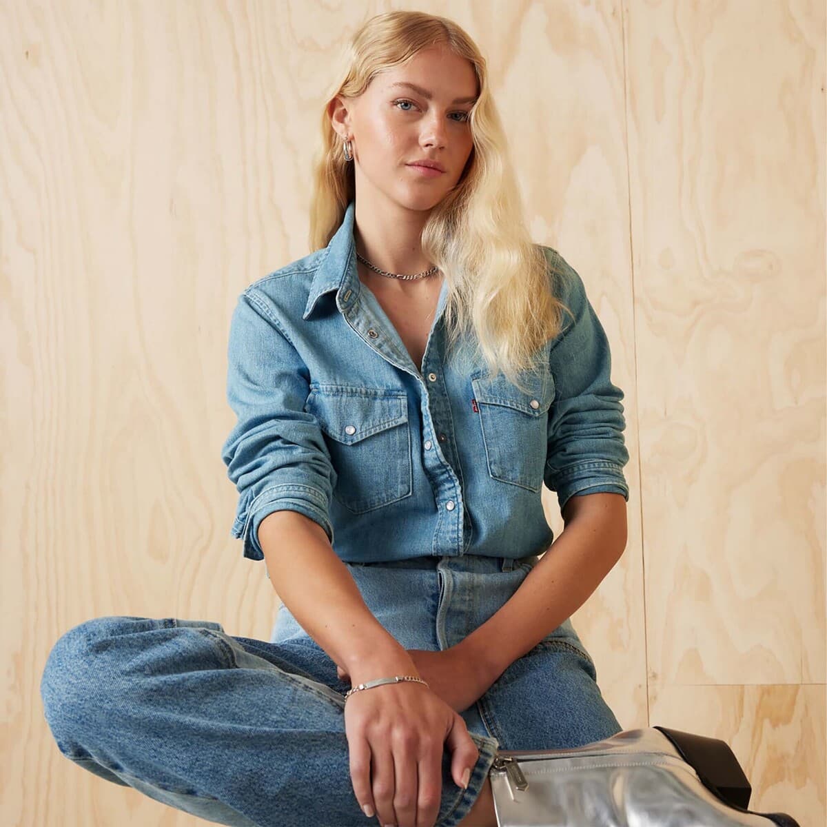 Women's Shirts Levis Blue